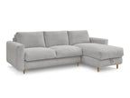 Cocoone - Sofá esquinero reversible convertible nuevo con apertura exprés - Tejido bouclé