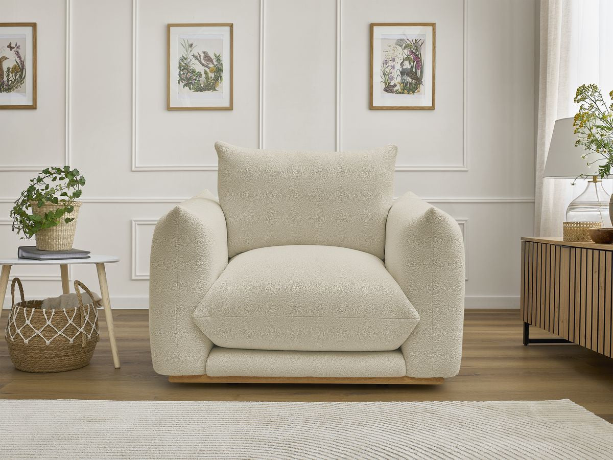Ernest - Armchair - Bouclé Fabric