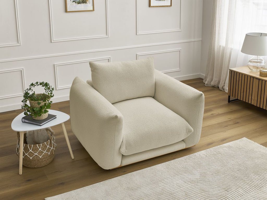 Ernest - Armchair - Bouclé Fabric