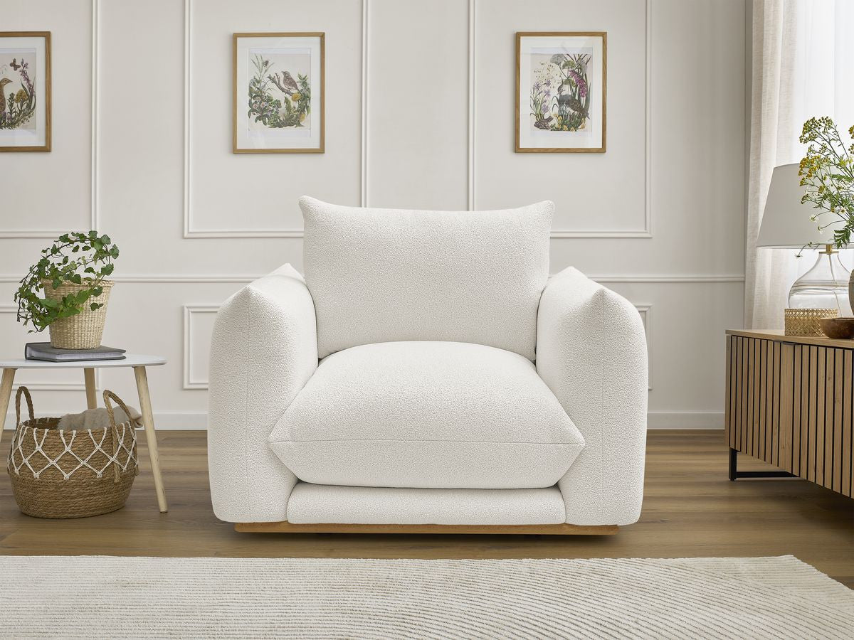 Ernest - Armchair - Bouclé Fabric