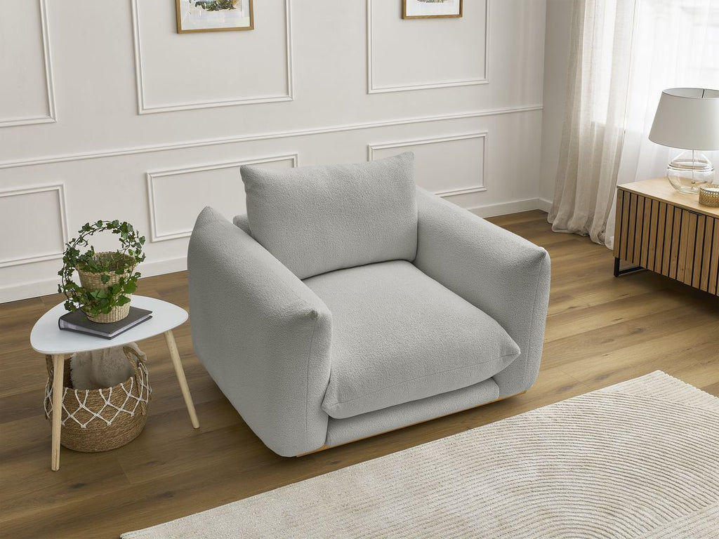 Ernest - Armchair - Bouclé Fabric