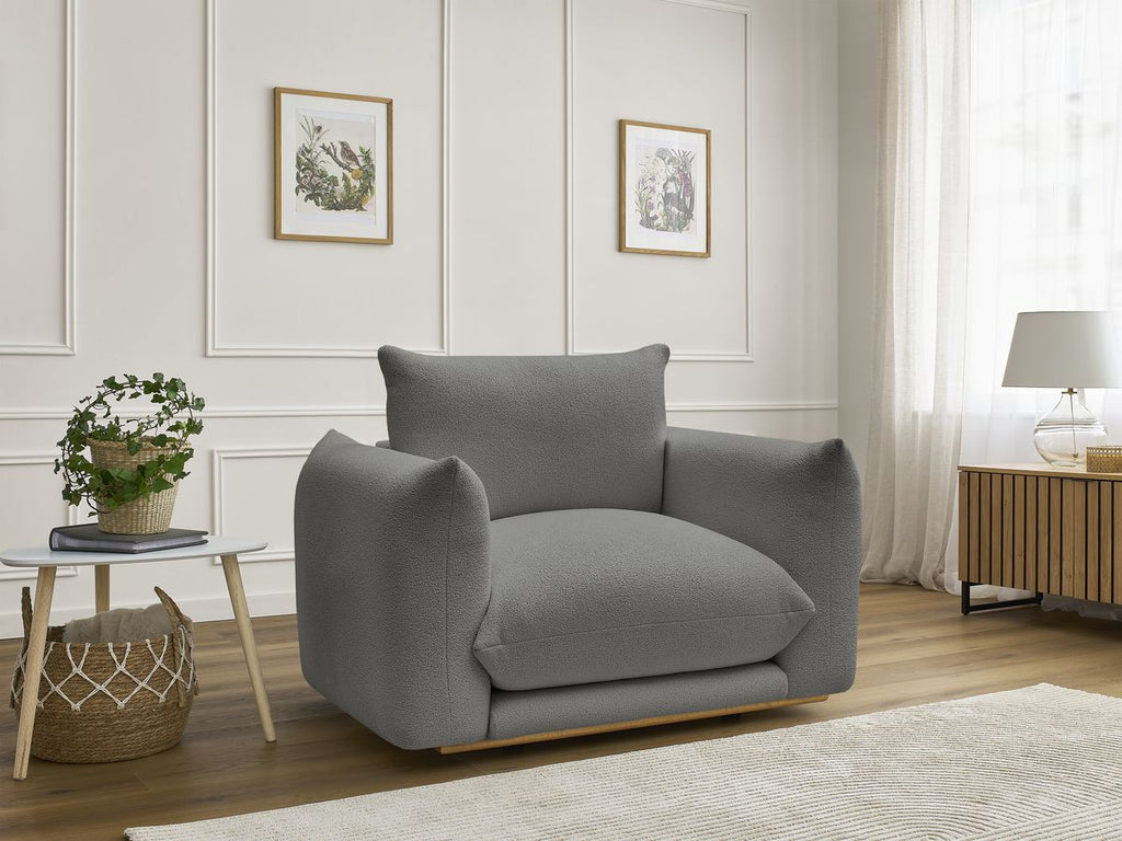 Ernest - Armchair - Bouclé Fabric