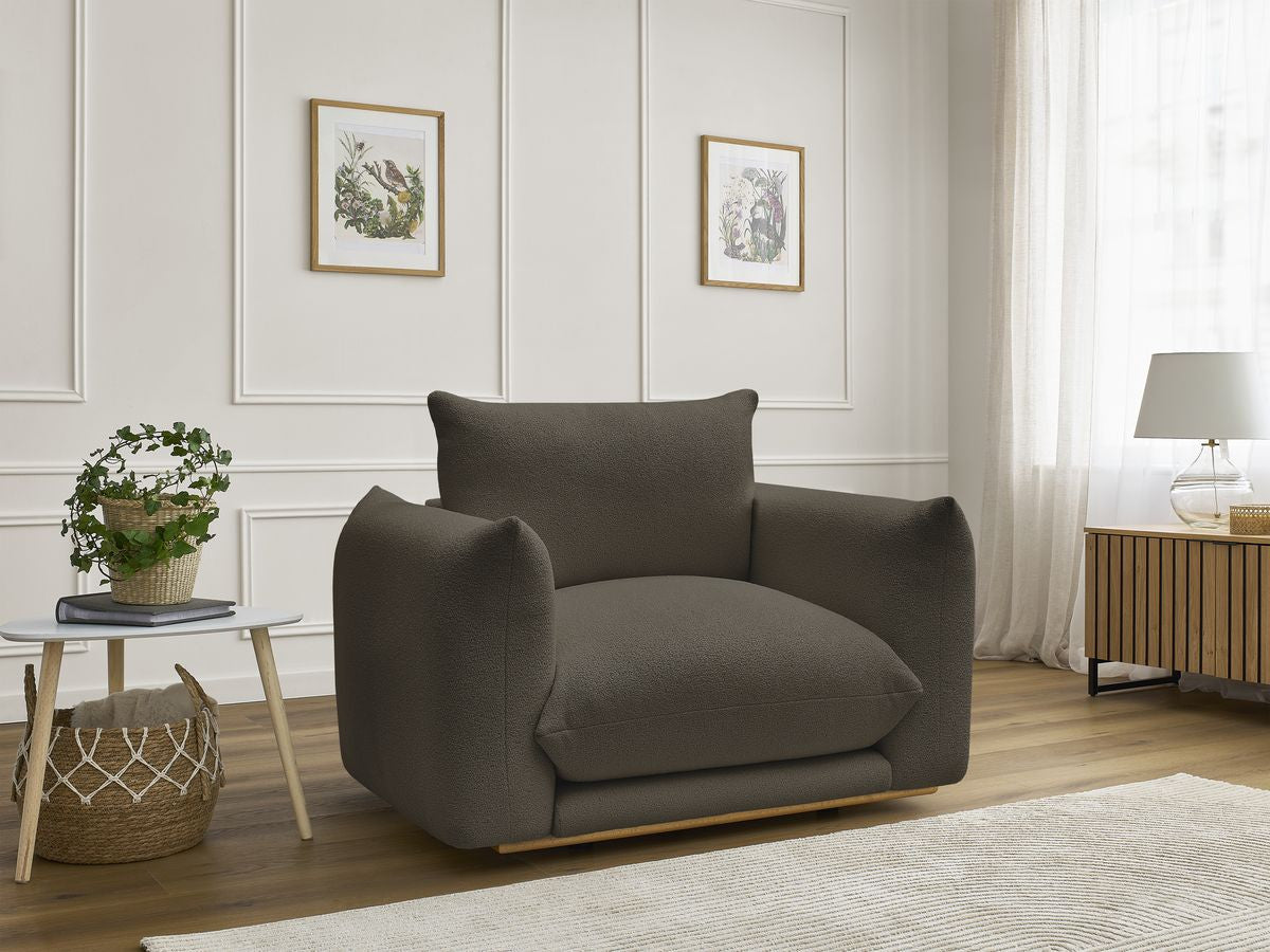 Ernest - Armchair - Bouclé Fabric