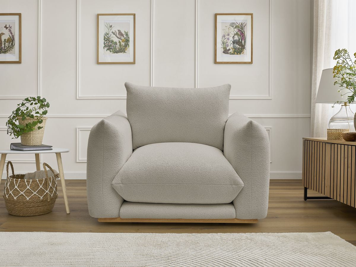 Ernest - Armchair - Bouclé Fabric