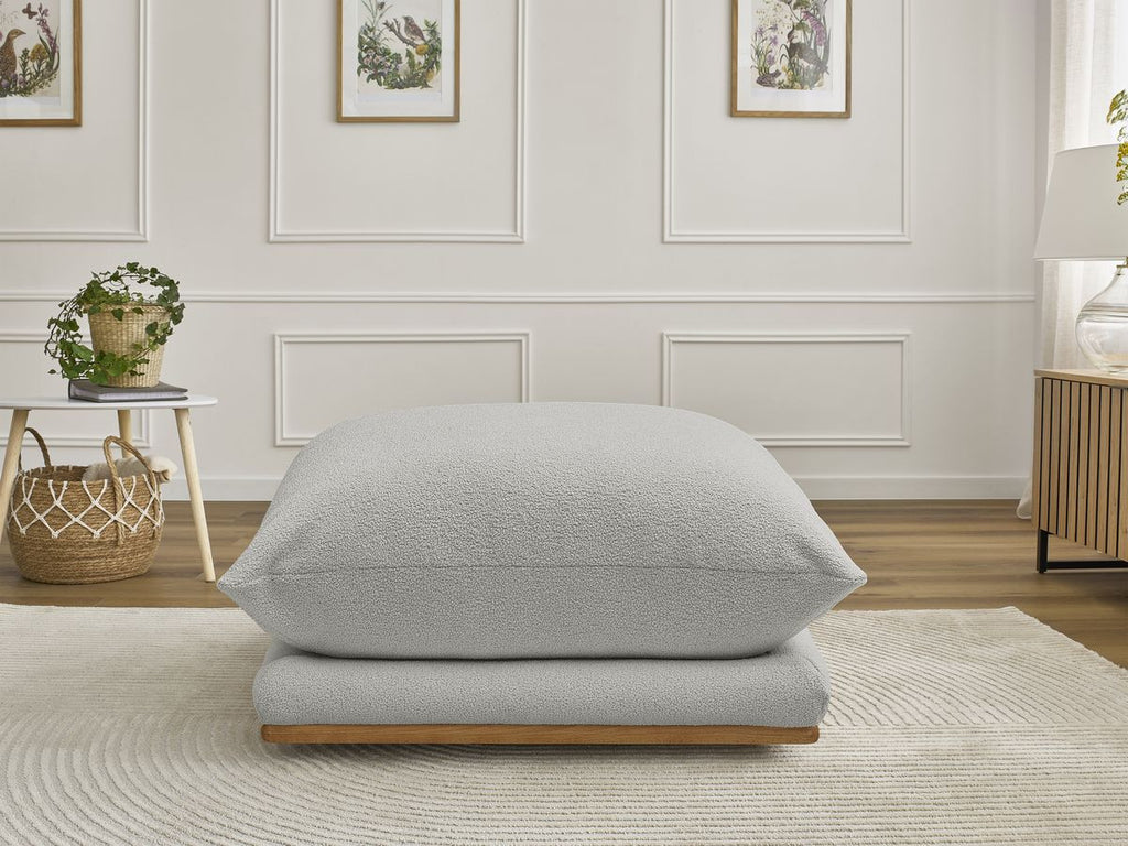 Ernest - Pouffe - Bouclé Fabric