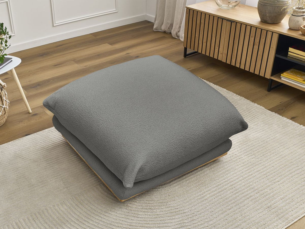Ernest - Pouffe - Bouclé Fabric