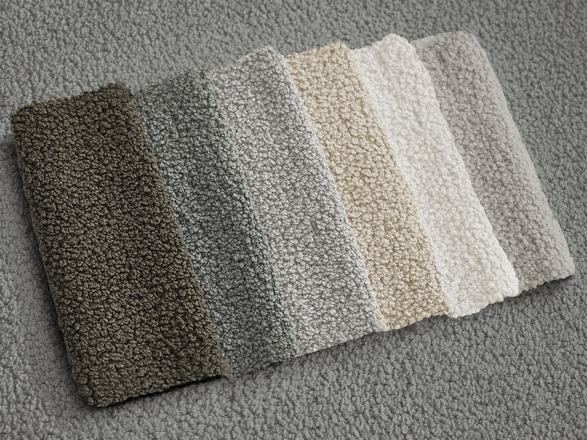 Ernest - Pouffe - Bouclé Fabric