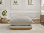 Ernest - Pouffe - Bouclé Fabric