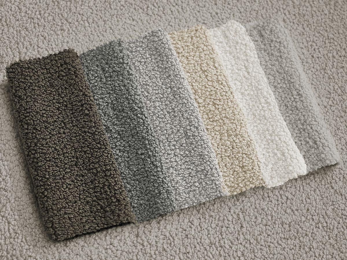 Ernest - Pouffe - Bouclé Fabric