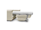 Ernest - Canapé Droit Convertible 3 Places - Tissu Bouclette