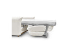 Ernest - Canapé Droit Convertible 3 Places - Tissu Bouclette