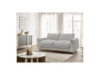 Ernest - Canapé Droit Convertible 3 Places - Tissu Bouclette