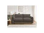 Ernest - Canapé Droit Convertible 3 Places - Tissu Bouclette