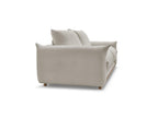 Ernest - Canapé Droit Convertible 3 Places - Tissu Bouclette
