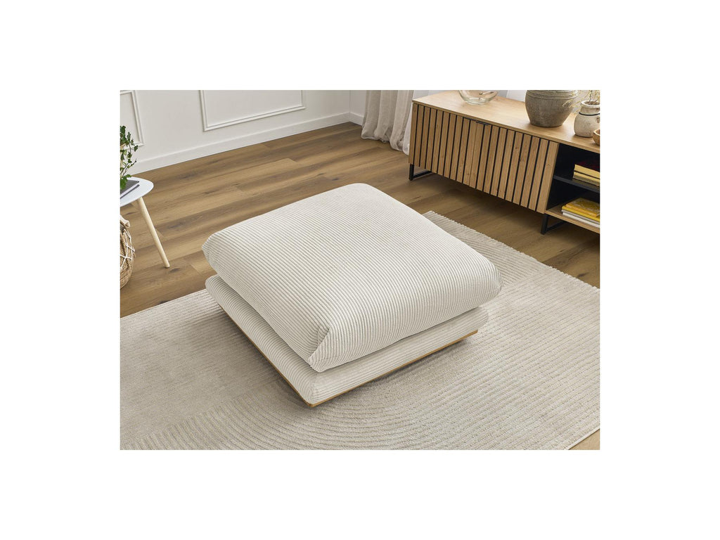 Ernest - Pouf - Tissu Velours Côtelé