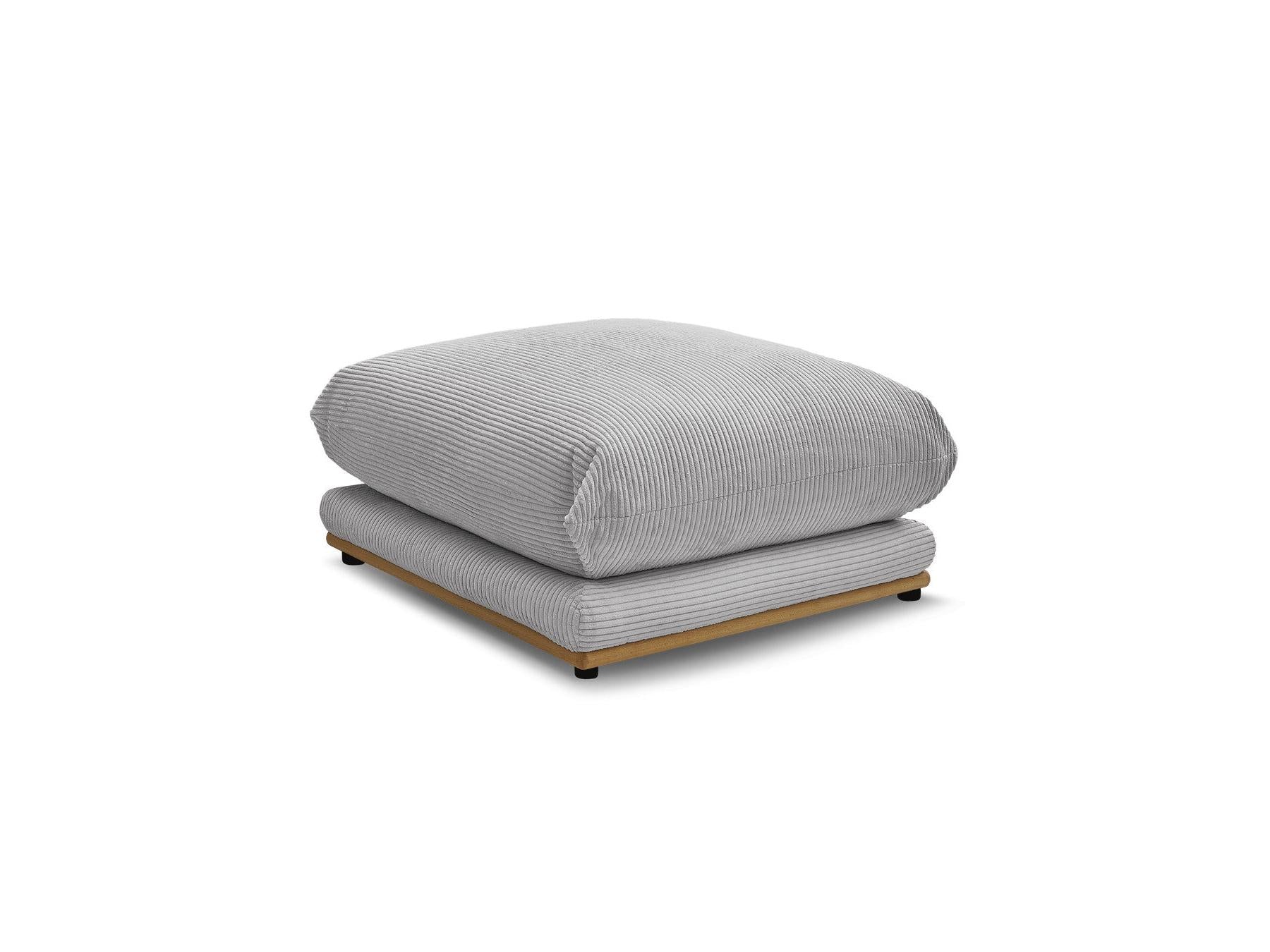 Ernest - Pouf - Tissu Velours Côtelé