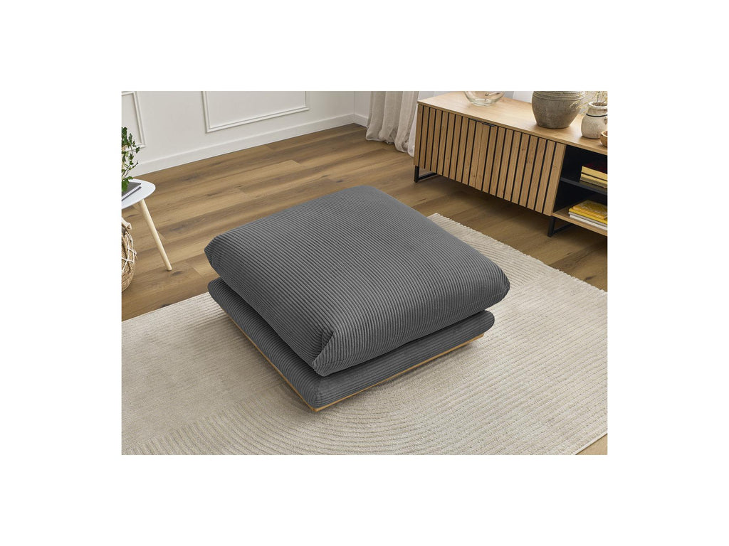 Ernest - Pouf - Tissu Velours Côtelé