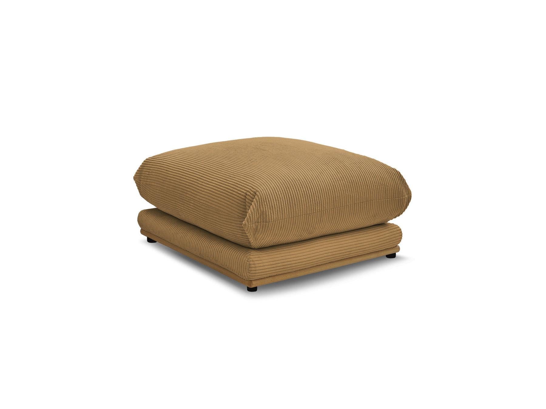 Ernest - Pouf - Tissu Velours Côtelé