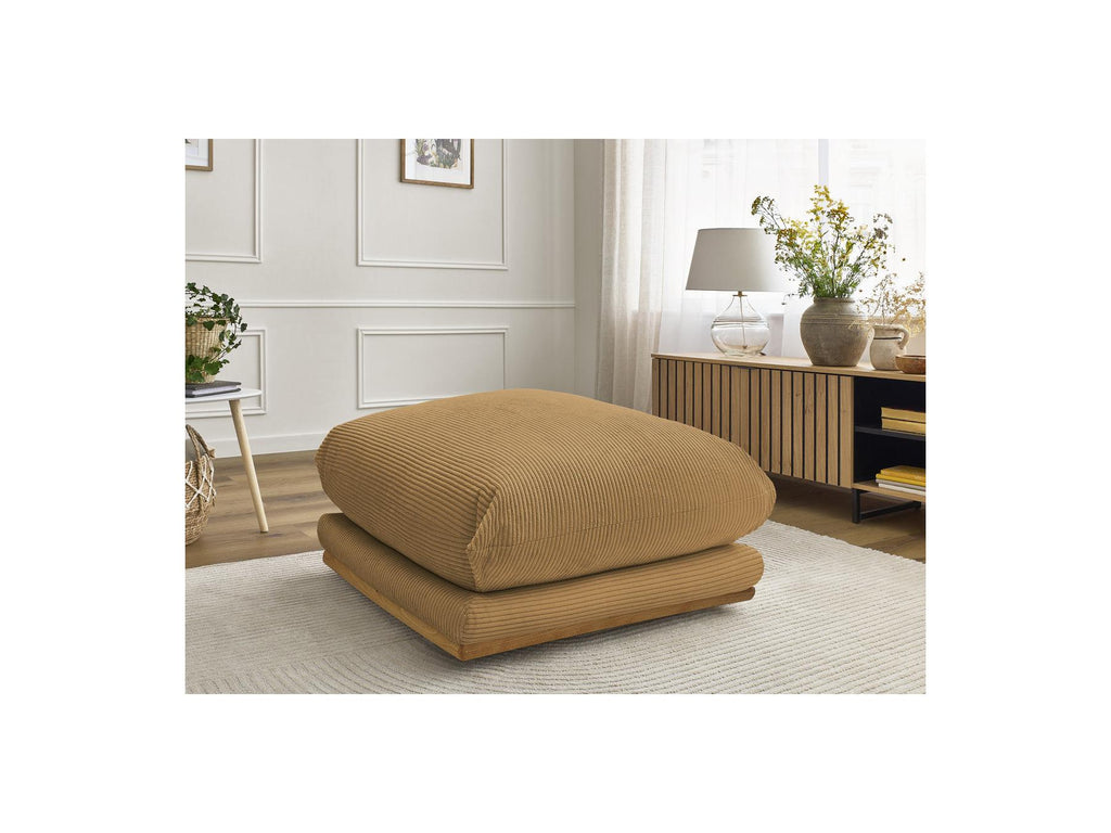 Ernest - Pouf - Tissu Velours Côtelé
