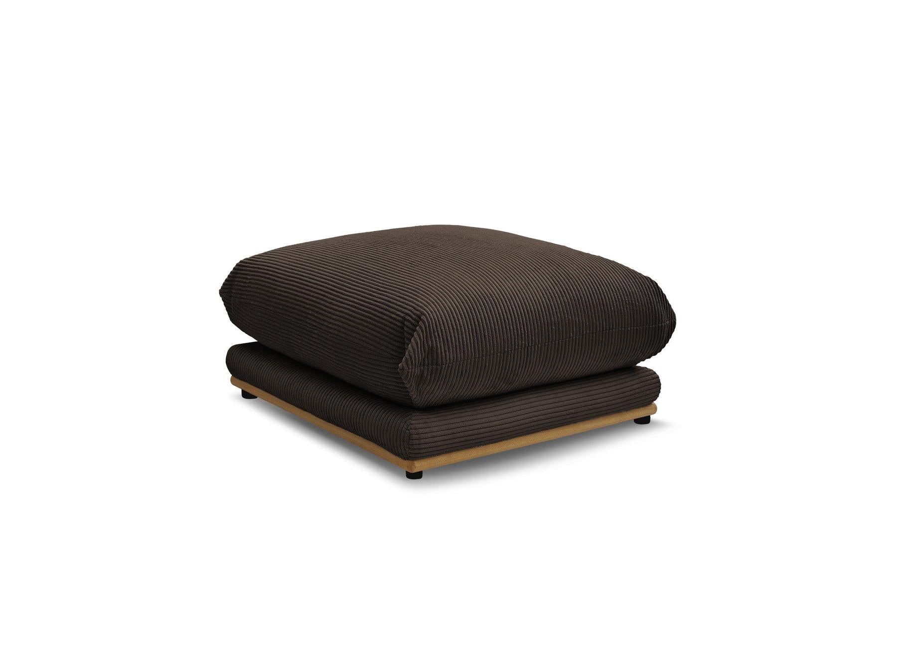 Ernest - Pouf - Tissu Velours Côtelé