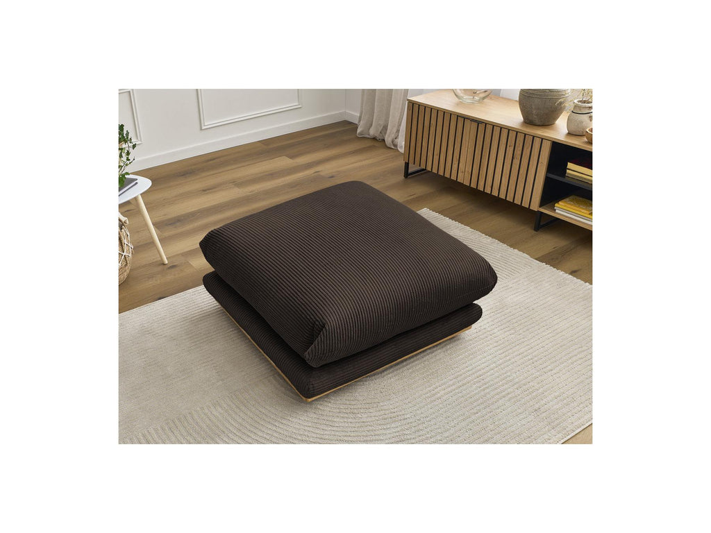 Ernest - Pouf - Tissu Velours Côtelé