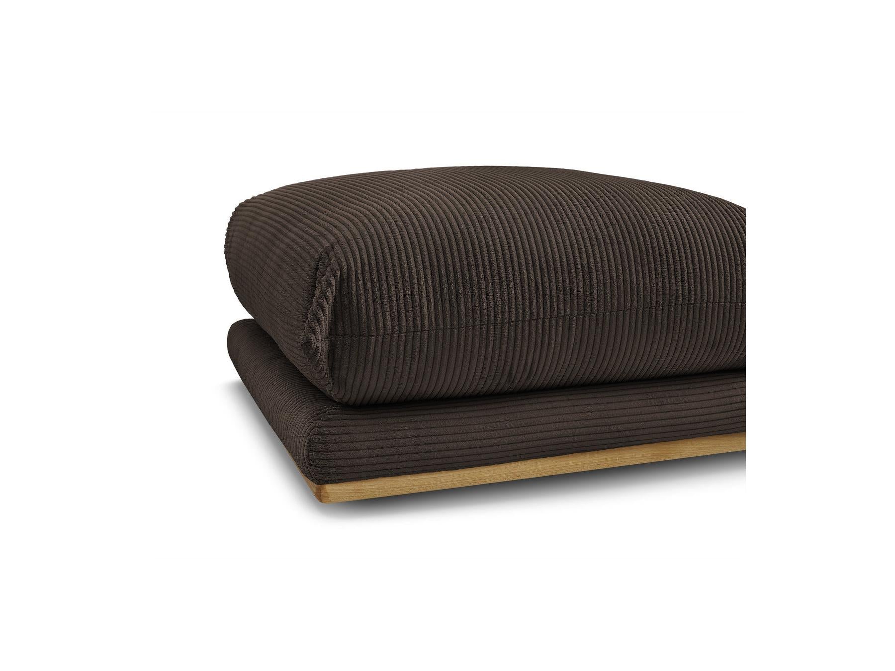 Ernest - Pouf - Tissu Velours Côtelé