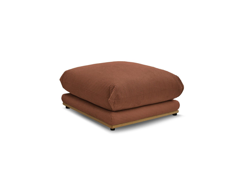 Ernest - Pouf - Tissu Velours Côtelé