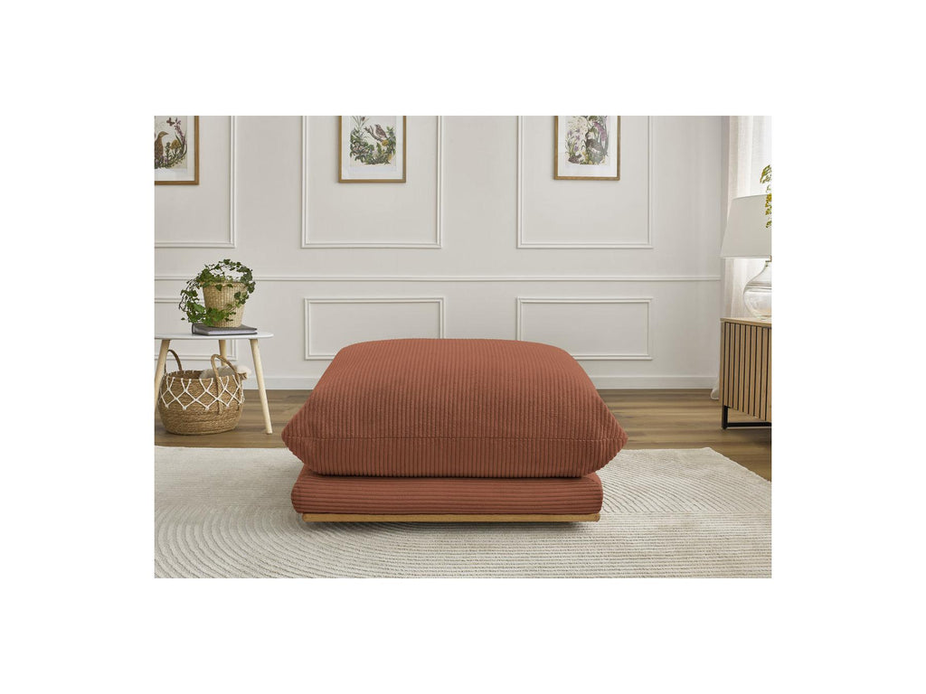 Ernest - Pouf - Tissu Velours Côtelé