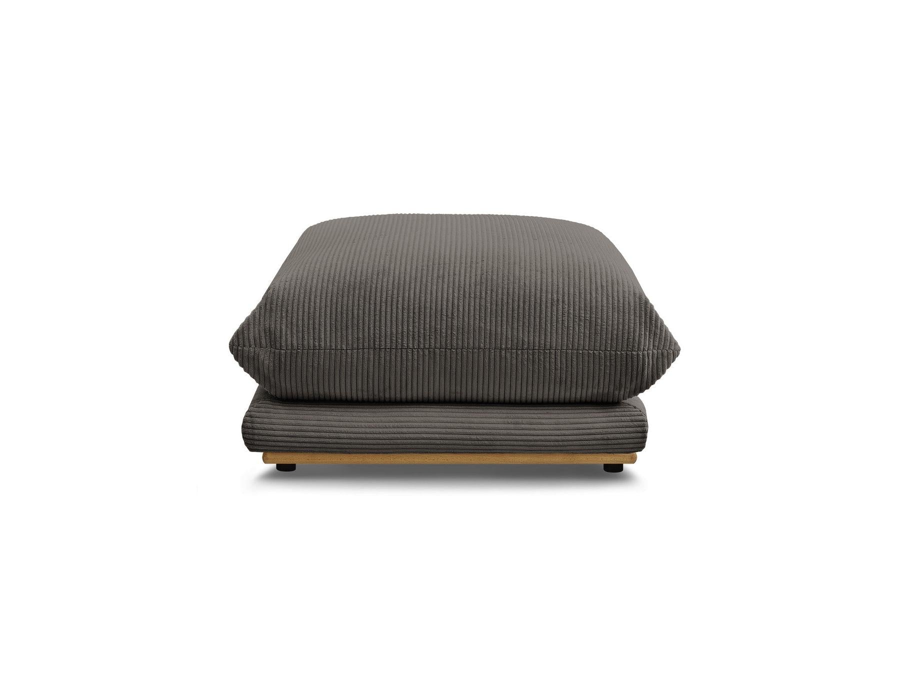 Ernest - Pouf - Tissu Velours Côtelé