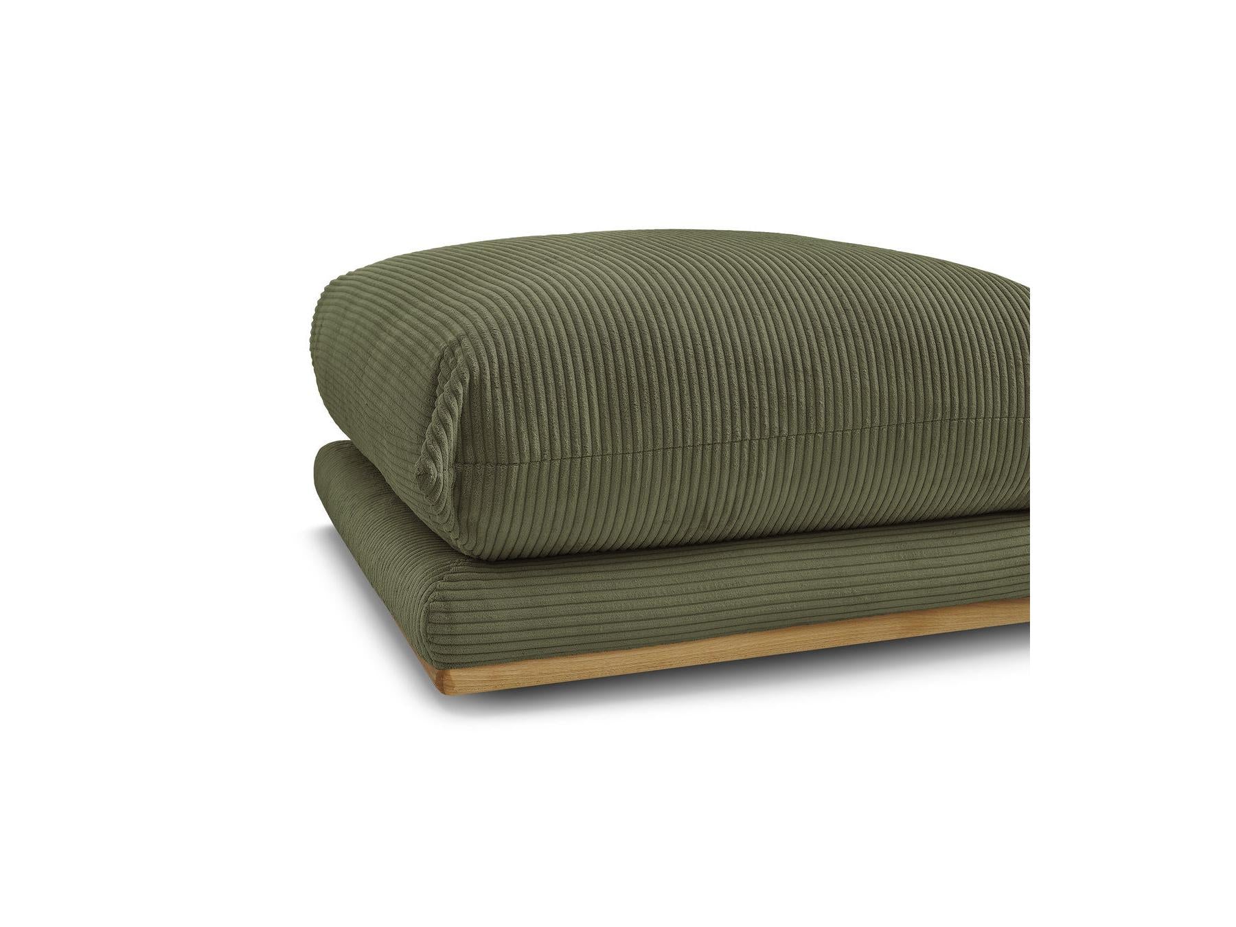 Ernest - Pouf - Tissu Velours Côtelé