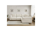 Ernest - Fixed Corner Sofa - Corduroy Fabric