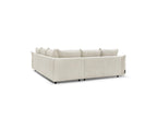 Ernest - Fixed Corner Sofa - Corduroy Fabric