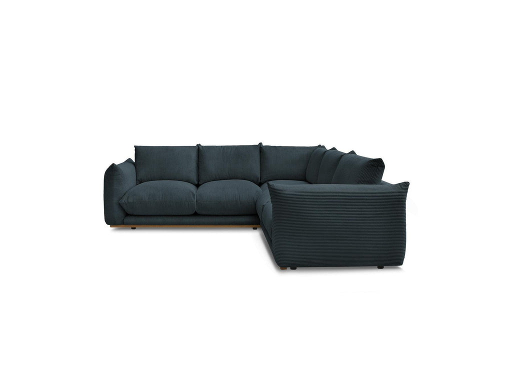 Ernest - Fixed Corner Sofa - Corduroy Fabric
