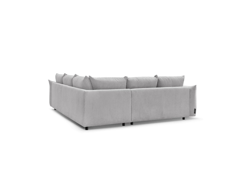 Ernest - Fixed Corner Sofa - Corduroy Fabric