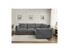Ernest - Fixed Corner Sofa - Corduroy Fabric