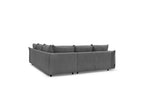 Ernest - Fixed Corner Sofa - Corduroy Fabric