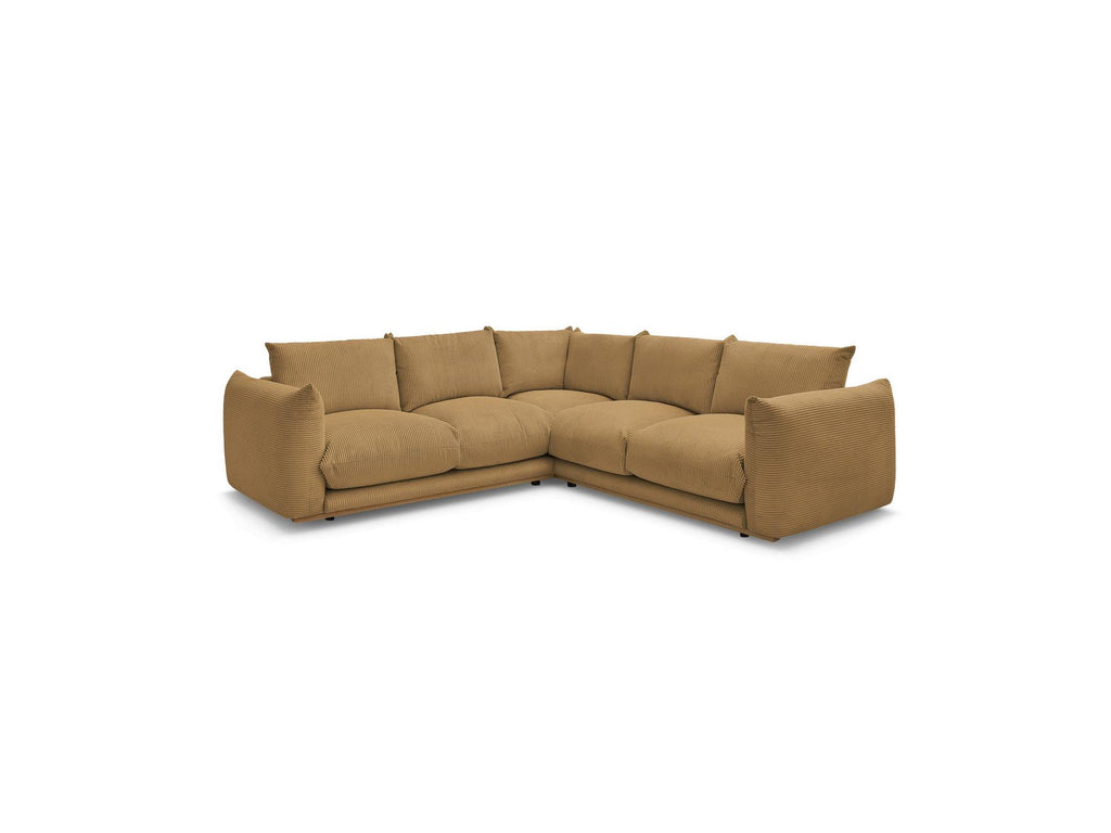 Ernest - Fixed Corner Sofa - Corduroy Fabric