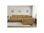 Ernest - Fixed Corner Sofa - Corduroy Fabric