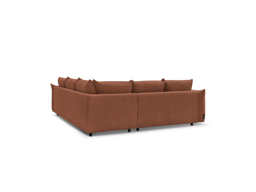 Ernest - Fixed Corner Sofa - Corduroy Fabric