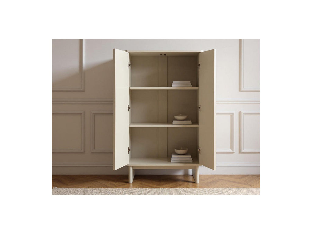 Esteban - Buffet Haut 2 Portes - Formes Géométriques