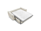 Ernest - Canapé Droit Convertible 3 Places - Tissu Velours Côtelé