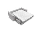 Ernest - Canapé Droit Convertible 3 Places - Tissu Velours Côtelé