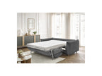 Ernest - Canapé Droit Convertible 3 Places - Tissu Velours Côtelé