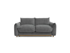 Ernest - Canapé Droit Convertible 3 Places - Tissu Velours Côtelé