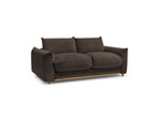 Ernest - Canapé Droit Convertible 3 Places - Tissu Velours Côtelé