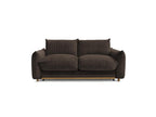 Ernest - Canapé Droit Convertible 3 Places - Tissu Velours Côtelé