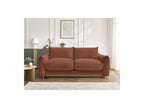 Ernest - Canapé Droit Convertible 3 Places - Tissu Velours Côtelé