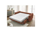 Ernest - Canapé Droit Convertible 3 Places - Tissu Velours Côtelé