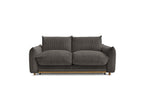 Ernest - Canapé Droit Convertible 3 Places - Tissu Velours Côtelé