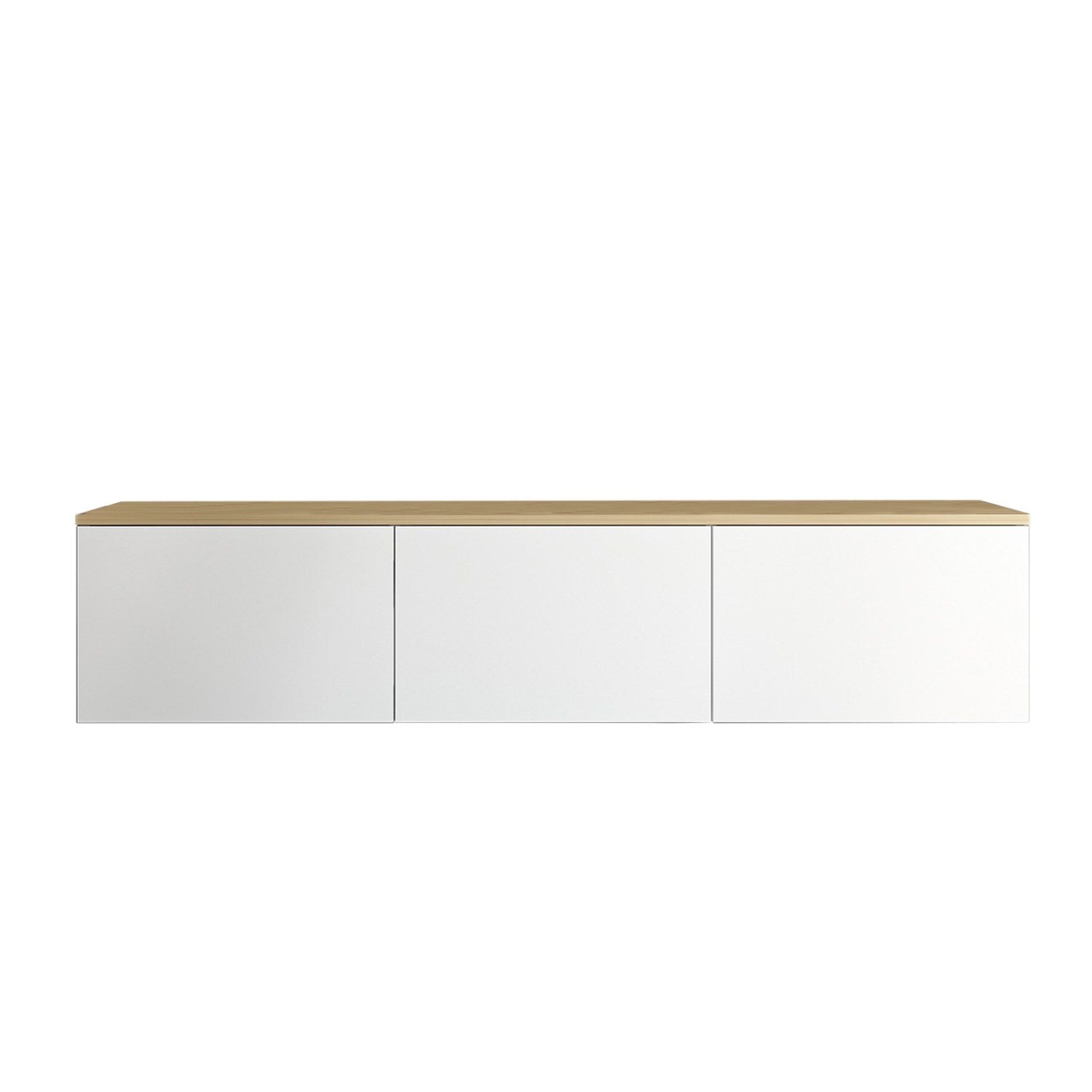 Mueble de TV Neon - Blanco / Roble
